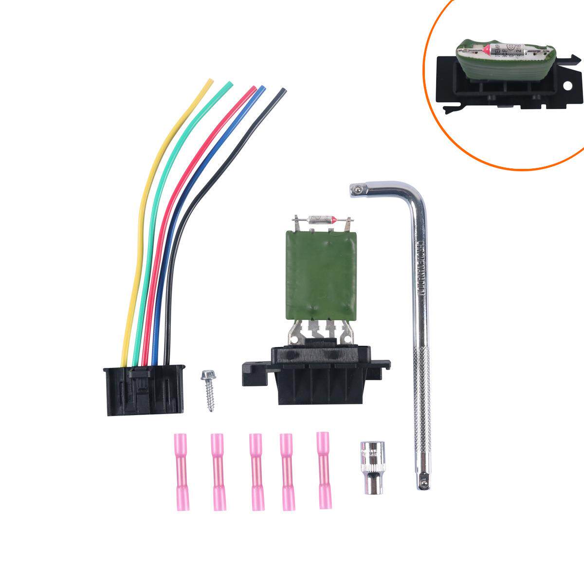 适用菲亚特鼓风机电机电阻调节器132482407736406155702407