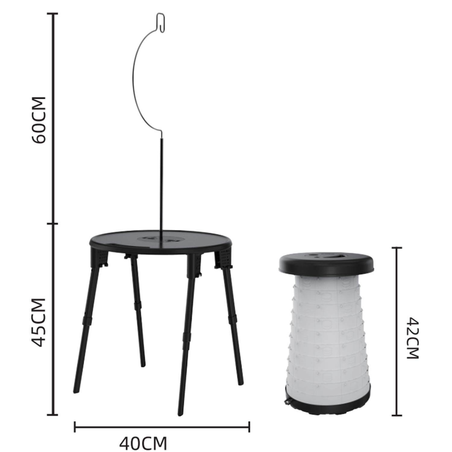 户外折叠桌子伸缩便携式露营桌椅套装野营野餐小茶几轻便带灯桌凳,家装灯饰光源,其它灯具灯饰,淘宝优惠券,粉丝福利购,淘宝优惠卷