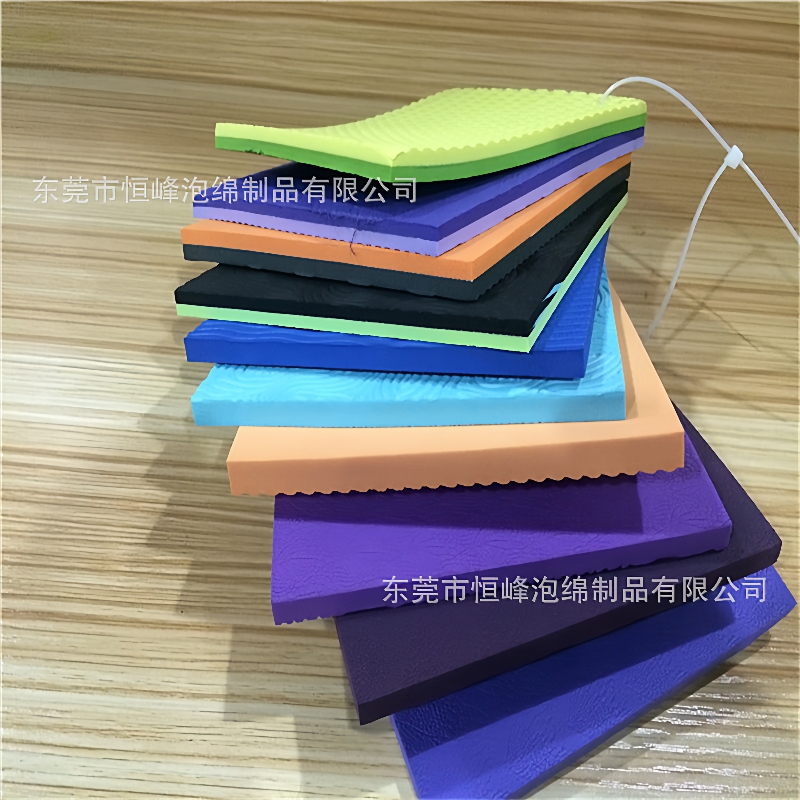 大批量泡沫棉背胶eva垫彩色耐腐蚀加厚泡棉板eva擦子材料