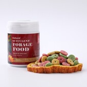 蜗牛主饲料陆生蜗牛粮多肉植物饲料果味蜗牛主粮减少粪便异味