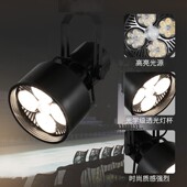 长杆展会展览照画长臂led导轨灯 明装 墙壁侧装 射灯伸缩吊杆壁式