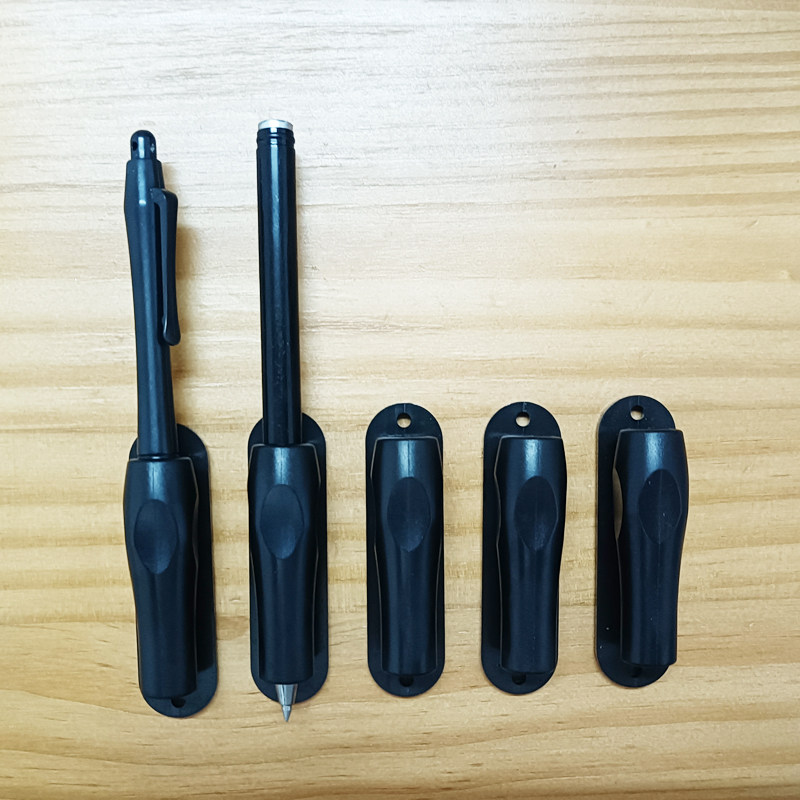 触摸笔支架圆珠笔中性笔夹托单槽手写笔插粘贴笔夹眉笔整理收纳架