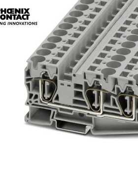 菲尼克斯 灰色直通式接线端子 - ST 16-TWIN - 3035328