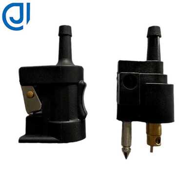 船外机配件适用YAMAHA 6mm燃油管接头6G1-24305-05+6G1-24304-02