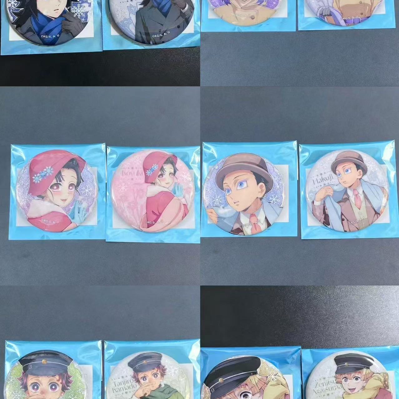 【日谷】鬼灭之刃2025AGF初冬系列周边猗窝座恋雪富冈义勇吧唧