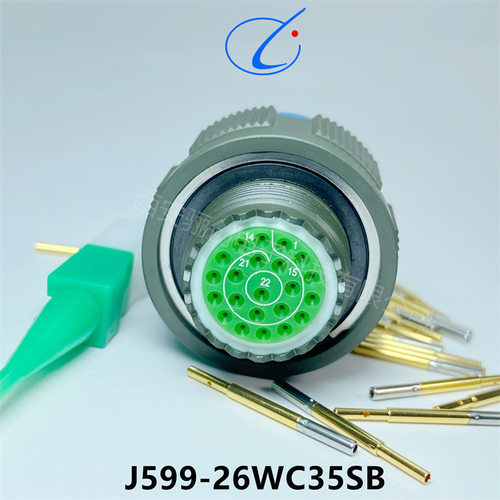 圆形连接器接插件J599E8-26MWE08SN骊创新品