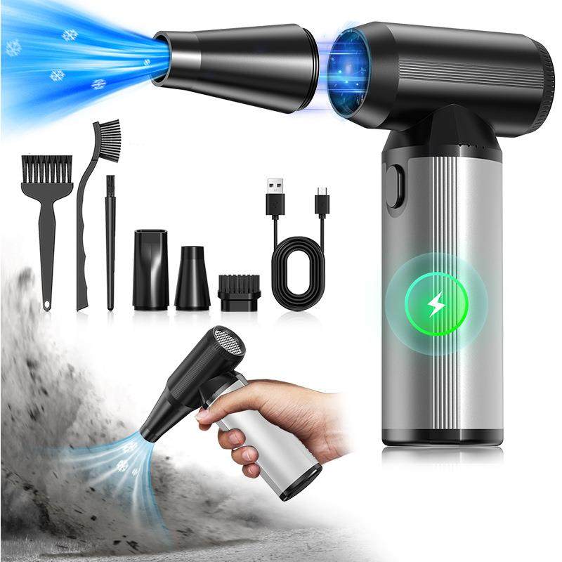 新款无线吹尘器高速无刷大功率吸尘器电脑机箱键盘车载吹尘器