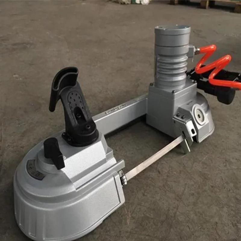 煤矿井下便携式气动带锯手持切割锯无火花jqx-8520切瓦斯管专用