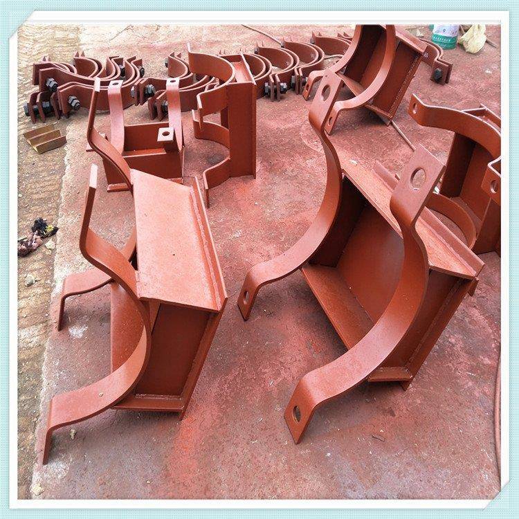 恒轩供应Z4管夹导向支座材质12Crlmov滑动支座支吊架生产发货