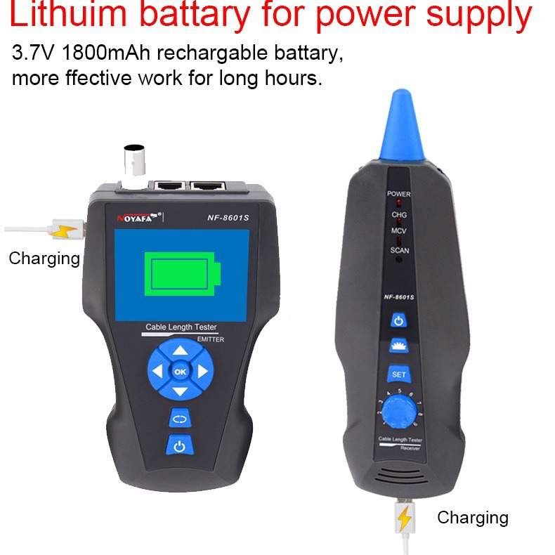 NOYAFA NF8601S英文版测线仪 Wire Tracker Toner Ethernet LAN
