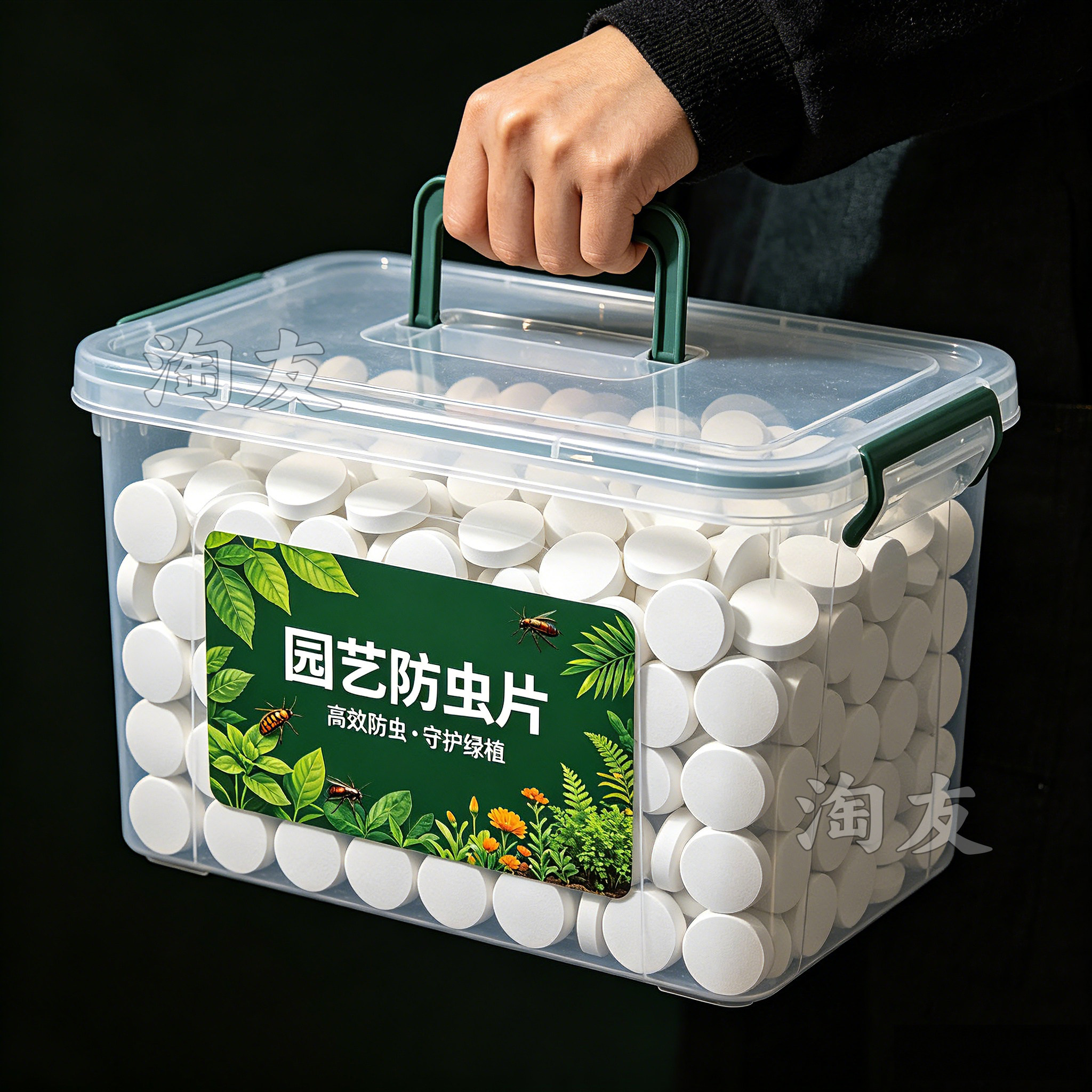 养花盆栽土壤驱虫缓释片