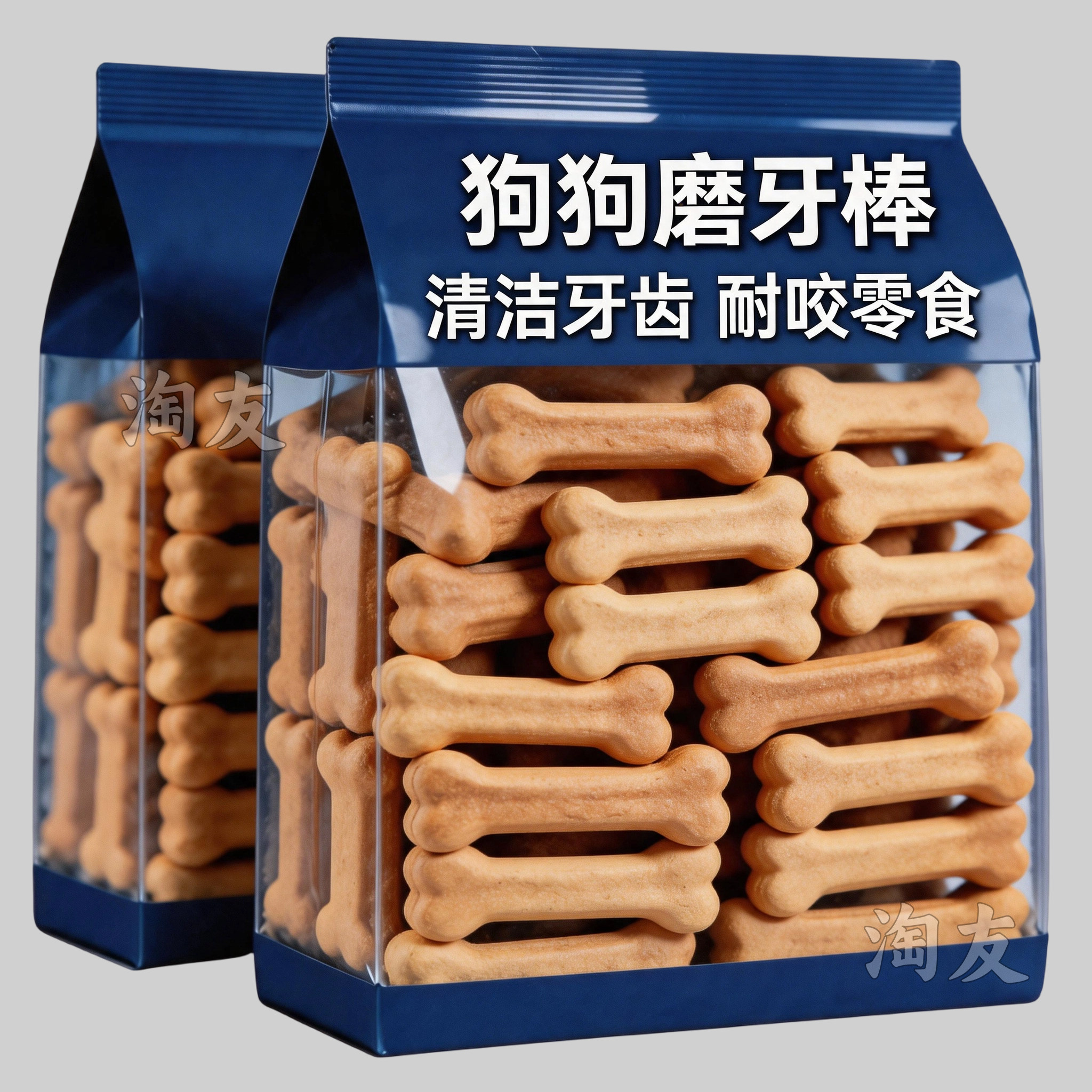 无添加低脂宠物磨牙零食小狗解馋肉条洁齿棒呵护牙龈易消化咬胶