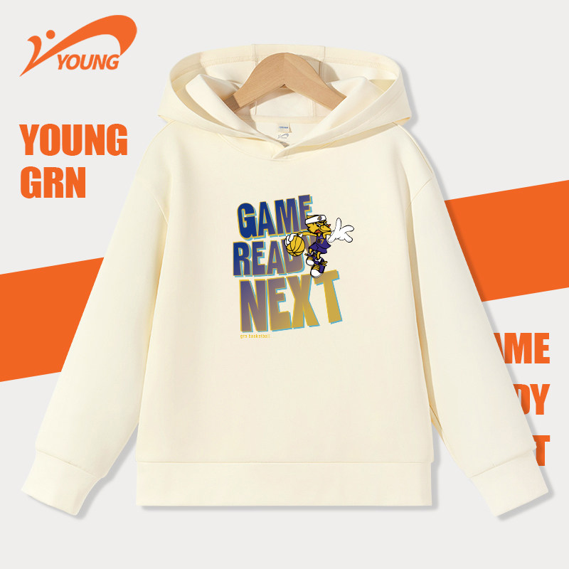 贵人鸟童装卫衣男女童2026新款儿童运动上衣春秋款大童耐穿春装