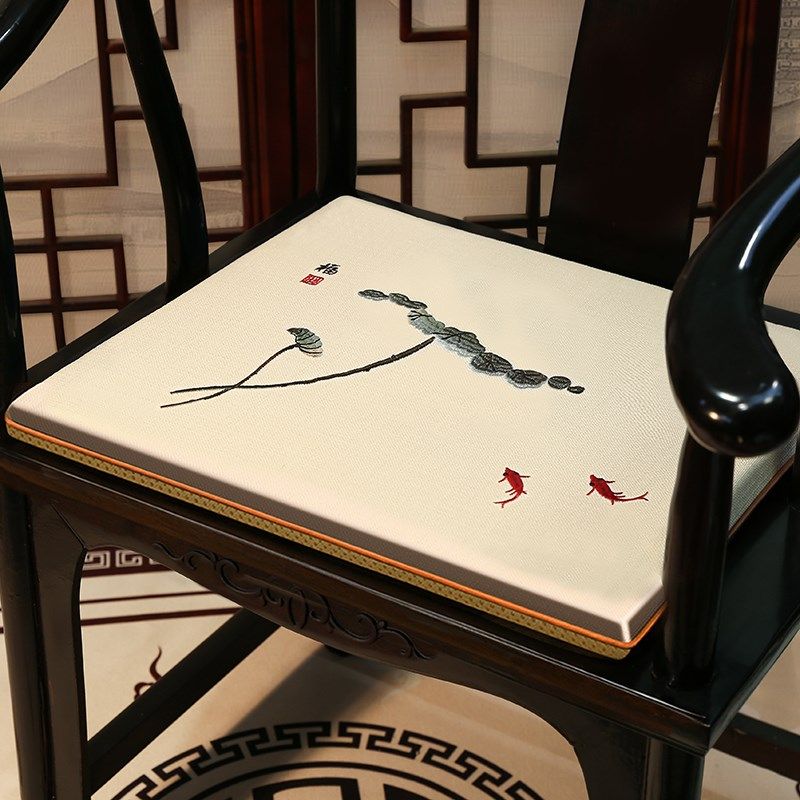 中式椅子坐垫实圈椅太师椅座垫红木椅子坐垫实木沙发垫茶桌餐椅垫,居家布艺,椅垫,淘宝优惠券,粉丝福利购,淘宝优惠卷