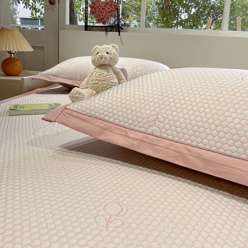 A类冰丝凉席三件套床笠款夏季2024款夏季软席床凉豆豆可折叠机洗,床上用品,冰丝席,淘宝优惠券,粉丝福利购,淘宝优惠卷