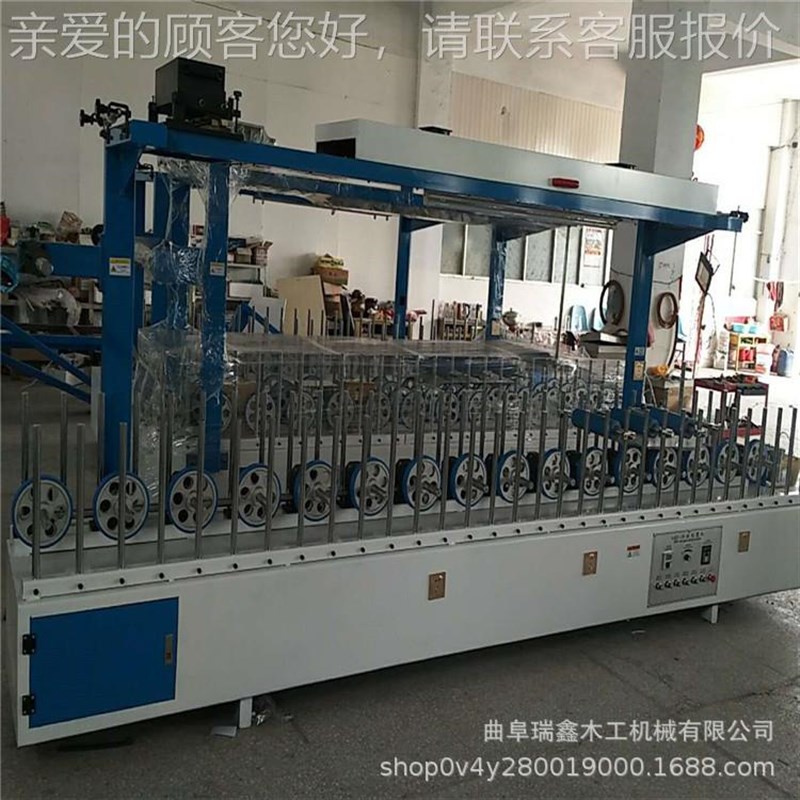 运转实平机稳 涂胶均匀线封边 装饰F线条木线条条收齐全边 门套线