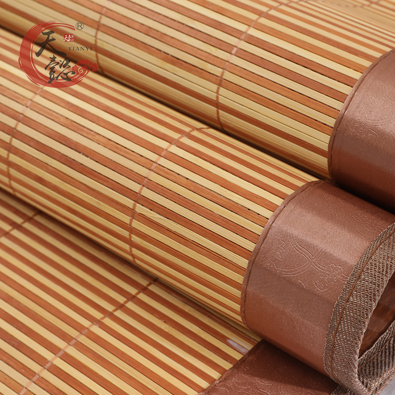 天懿竹席1.2米双面1.5折叠1.35m单人学生宿舍凉席2m夏季1.8三件套