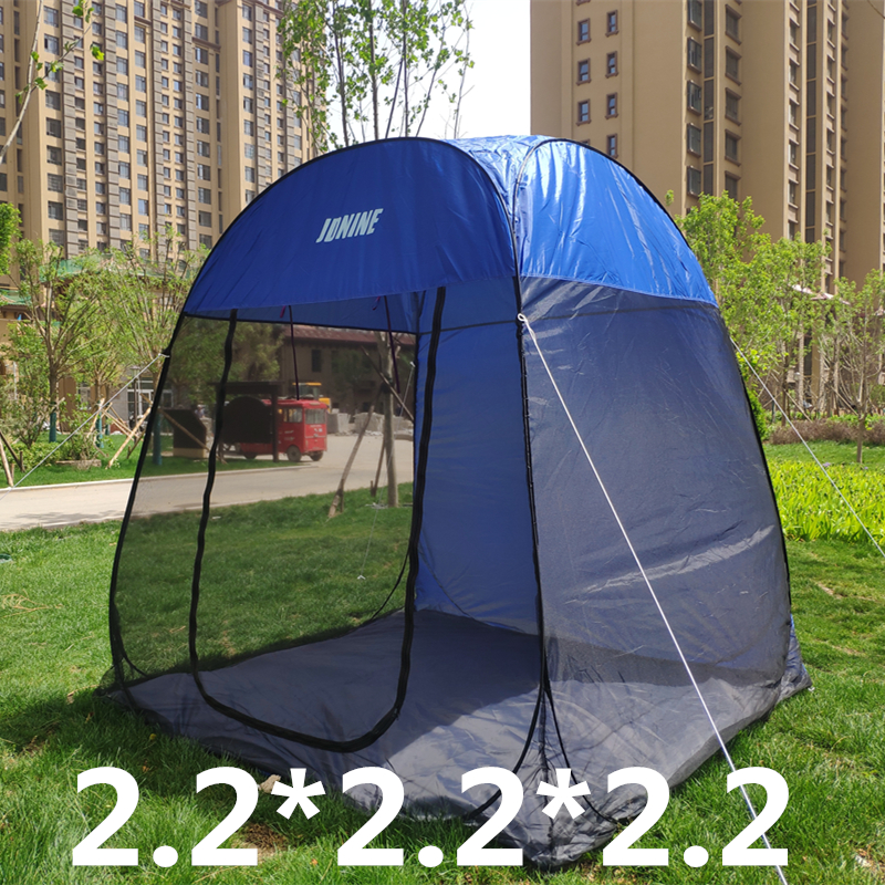 速开户外自动多人帐篷纱网透气防蚊虫家用夏天休闲野外沙滩不防雨