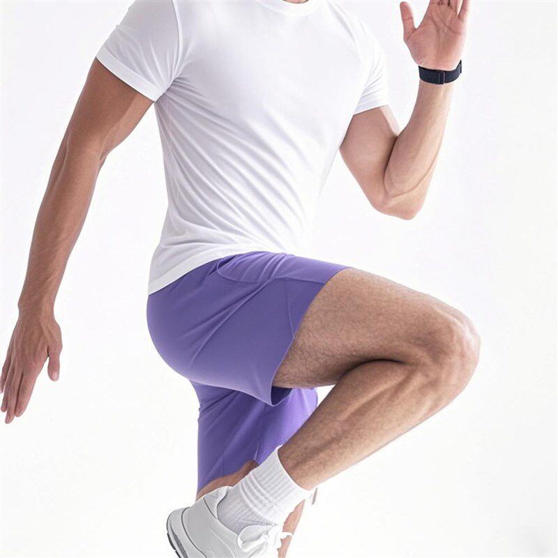 不勒肚子不卡档!春夏男士云感松紧腰运动休闲舒适速干短裤25009