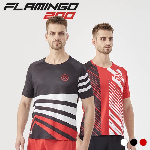 BIGK 大K官方旗舰店 FLAMINGO200 马拉松运动短袖速干透气跑步T恤