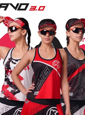 BIGK 大K PAVO3.0女子速干透气超轻马拉松比赛跑步匹克球运动背心