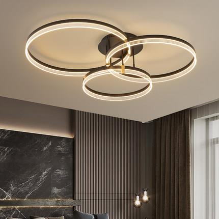 新款亚克力客厅灯现代简约吸顶灯大气LED卧室灯儿童房间灯具灯饰