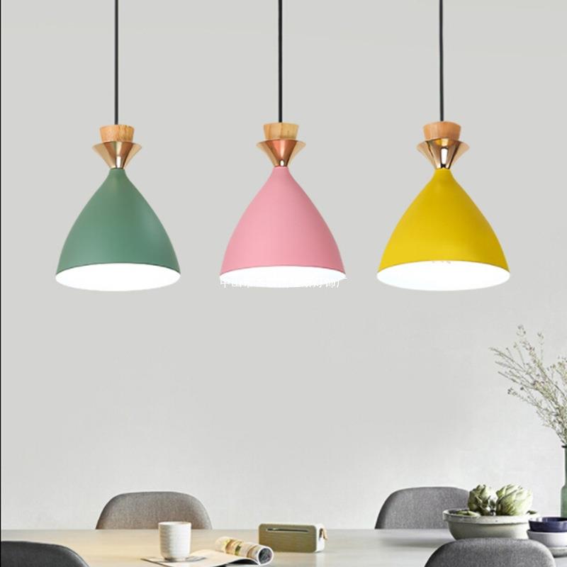 餐厅灯吊灯三头长盘圆盘现代简约北欧风格创意个性餐桌吧台饭厅灯