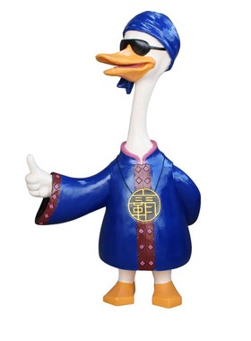 商场迎宾雕塑卡通人物大摆件饭店餐厅酒店烤鸭店铺门口装饰吸引人