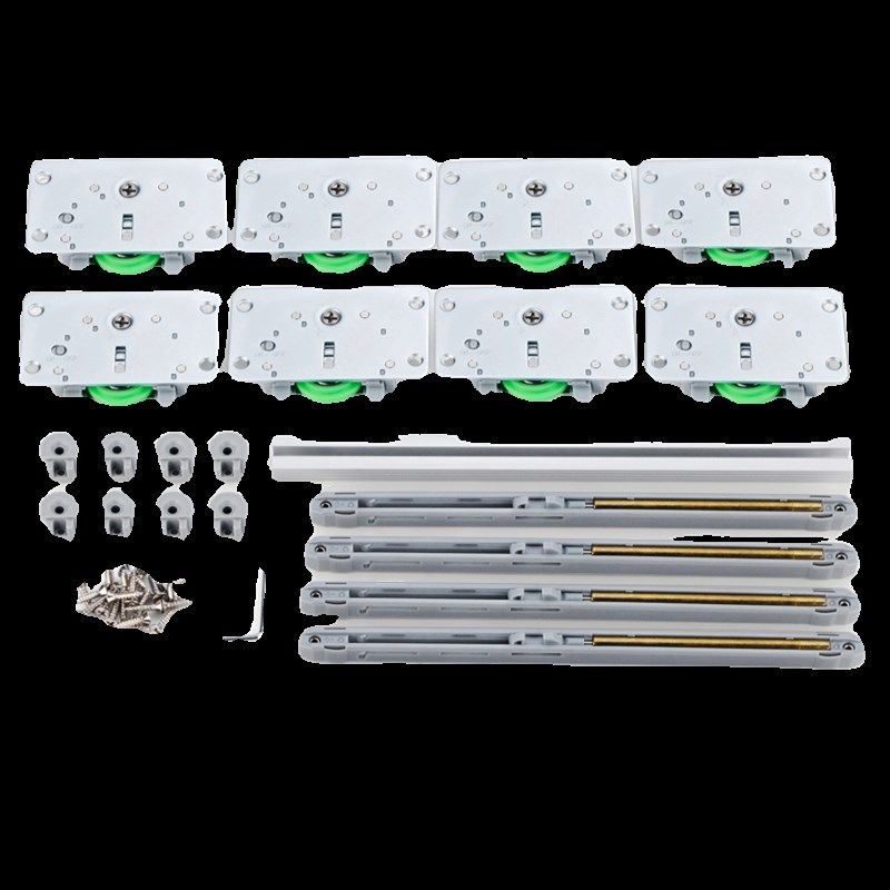 拉门双向缓冲滑轮阻尼器缓冲衣柜家俱内嵌移门轨道滑轮五金配件,基础建材,吊滑,淘宝优惠券,粉丝福利购,淘宝优惠卷