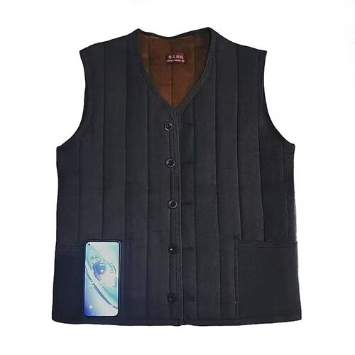 中老年男棉马甲加绒保暖宽松大码马夹爸爸装内外穿爷爷坎棉肩背心