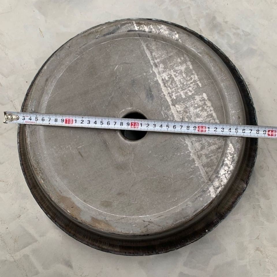 旋耕机镇压器轮农用压地滚子胶钢轮子压地滚子小麦播种机镇压器