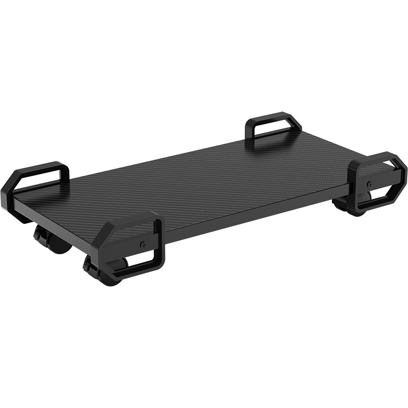 壹巢台式电脑主机托架机箱底座置物架子移动托盘垫高托板滑轮支架