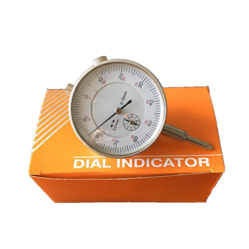 带耳朵百分表头指针式机械指示表0-10MM 0-5 3指针量表内径百分表