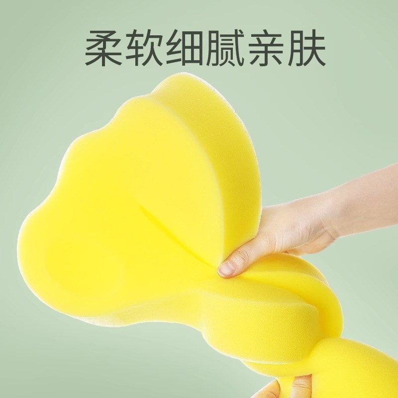 婴儿洗澡3D海绵垫新生宝宝可坐躺托神器洗澡盆浴网兜浴垫浴架座椅