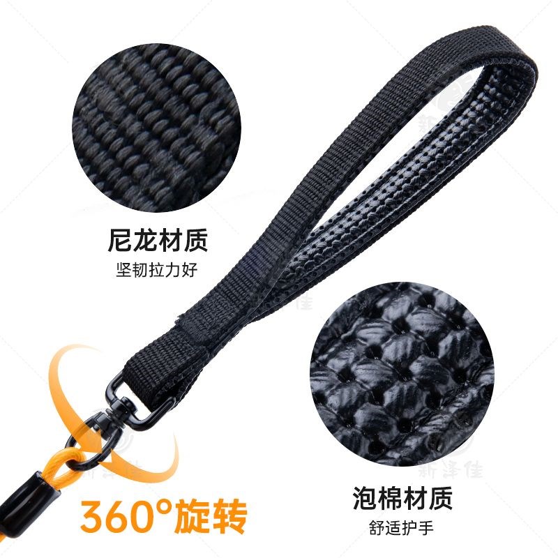 遛狗绳小型犬幼犬赛级p绳宠物牵引绳训犬P链中大型犬防爆冲狗链子