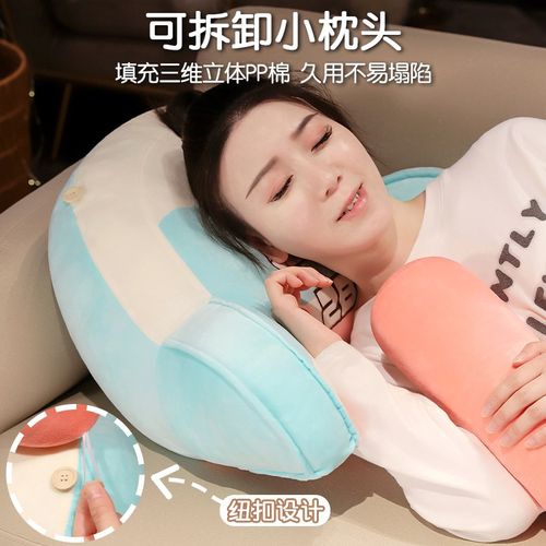 靠枕床头软包大靠背垫床上靠枕玩手机学生宿舍睡觉靠垫抱枕男生款