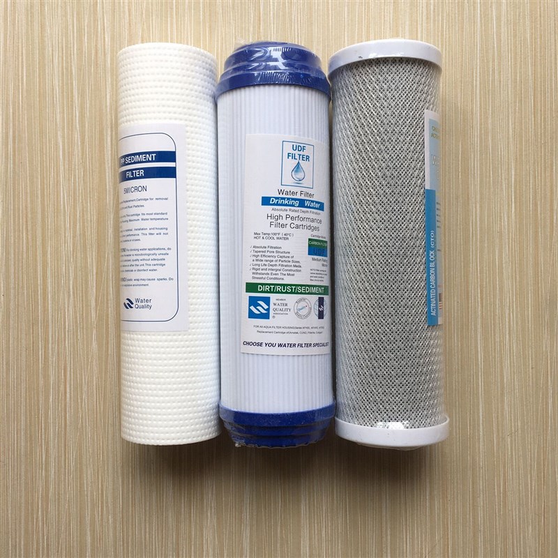 净水器滤芯通用PP棉23.5cmPP棉UDF活性碳CTO净水器自来水9.35寸