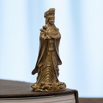 简修行湄洲妈祖摆件雕像妈祖娘娘神像随身小号茶空间装饰文创用品