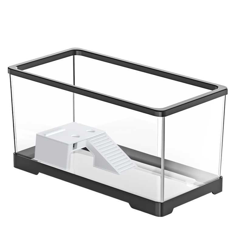 乌龟缸家用小乌龟鳖专用生态缸新款乌龟饲养缸特大号小型客厅鱼缸