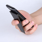 手机卡套背贴多功能 支架卡包车载支架卡片夹 无线充电无阻挡