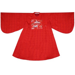 子衣明堂【仙鹤斗牛补】汉服男妆花明制道袍圆领袍贴里婚礼服定制