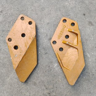 山推挖掘机边刀山推215/225 /210挖斗侧边齿刀角板螺丝斗角板斗齿