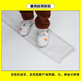 T5净化灯LED洁净不锈钢斜边食品车间厂房节能日光灯支架全套灯具