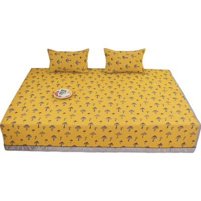 高级感榻榻米的专用床单轻奢风纯棉双层纱炕盖农村土炕床盖大尺寸