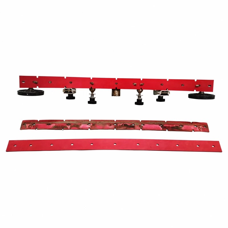 超宝洗地机配件HY50B2洗地机红色胶条洗地车X7X8刮水胶条胶皮配件