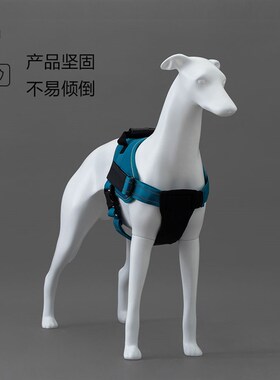 灵缇犬狗摆件宠物用品展示模特衣服架子玻璃钢材质前腿可拆卸模型