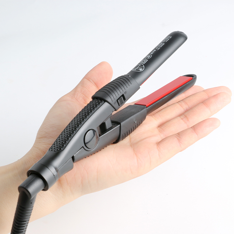 鹰堡直板夹小夹板迷你拉直卷发两用便携mini化妆师电刘海男士造型