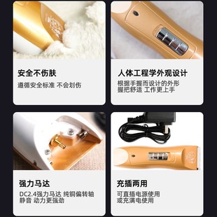 宝德龙宠物电推剪猫咪狗狗剃毛器专业泰迪理发器大功率狗毛电推子