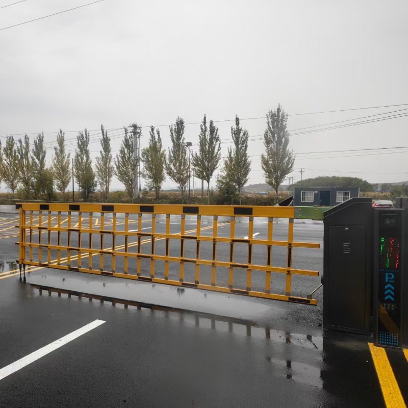 空降闸道闸杆铝合金栅栏杆停车场拦车杆门卫升降杆小区挡车起落杆