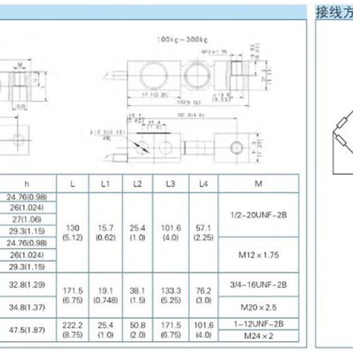 ZEMIC  BM8D 称重传感器高精度测力传感器1吨2吨3吨5吨